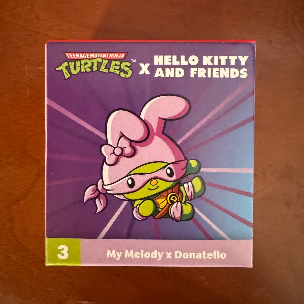 McDonald’s Hello Kitty x Ninia Turtles My Melody Donatello